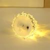 Crystal Iceberg LED Night Light Acrylic Mountain Table Lamp Warm Glow Bedside Atmosphere Light for Bedroom Decor Holiday Gift