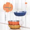 Hanging Stainless Steel Cat & Dog Anti-Spill Food/Water Bowl for Pet Cages