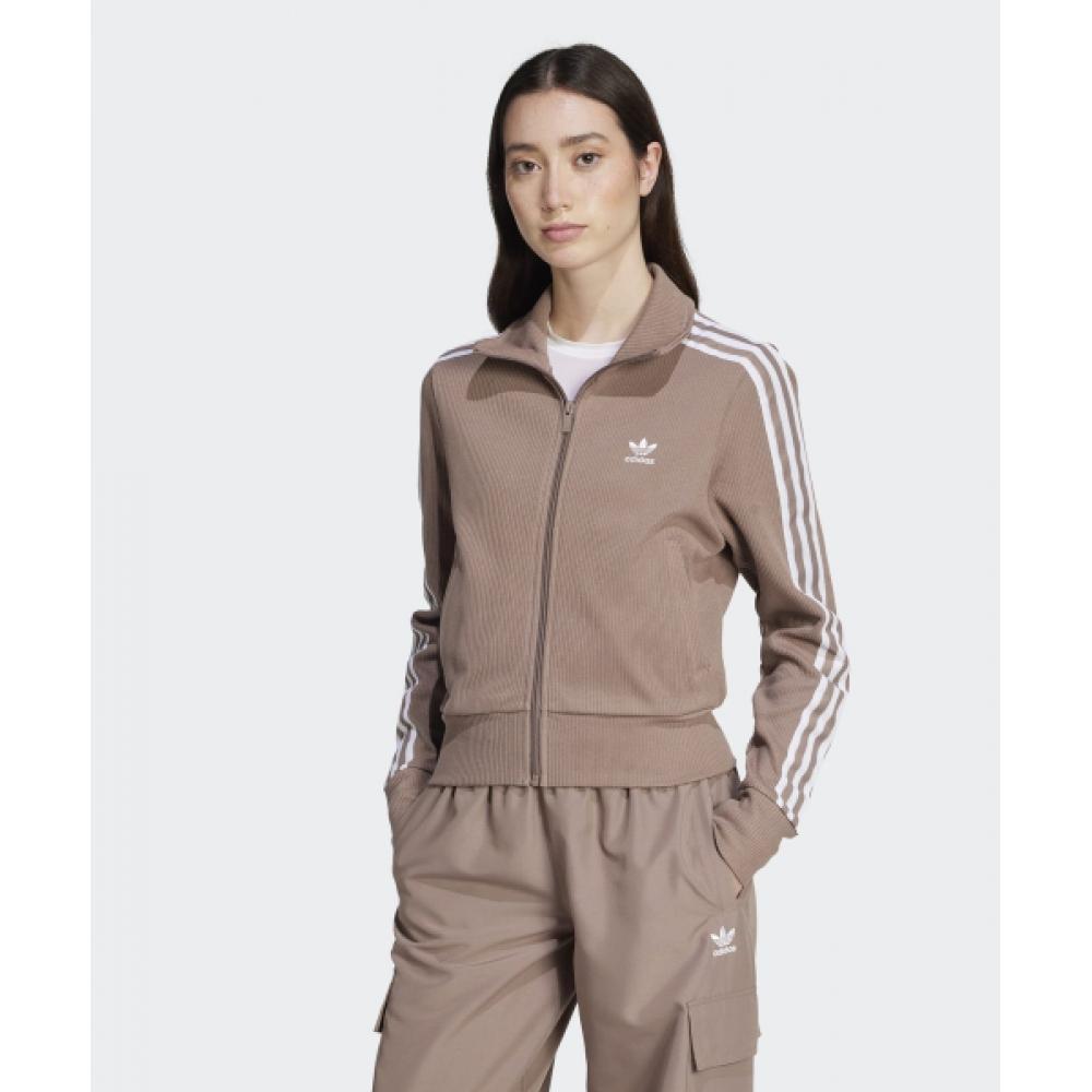 

Adidas Firebird Knit Top Trace Brown Jd4604 XS