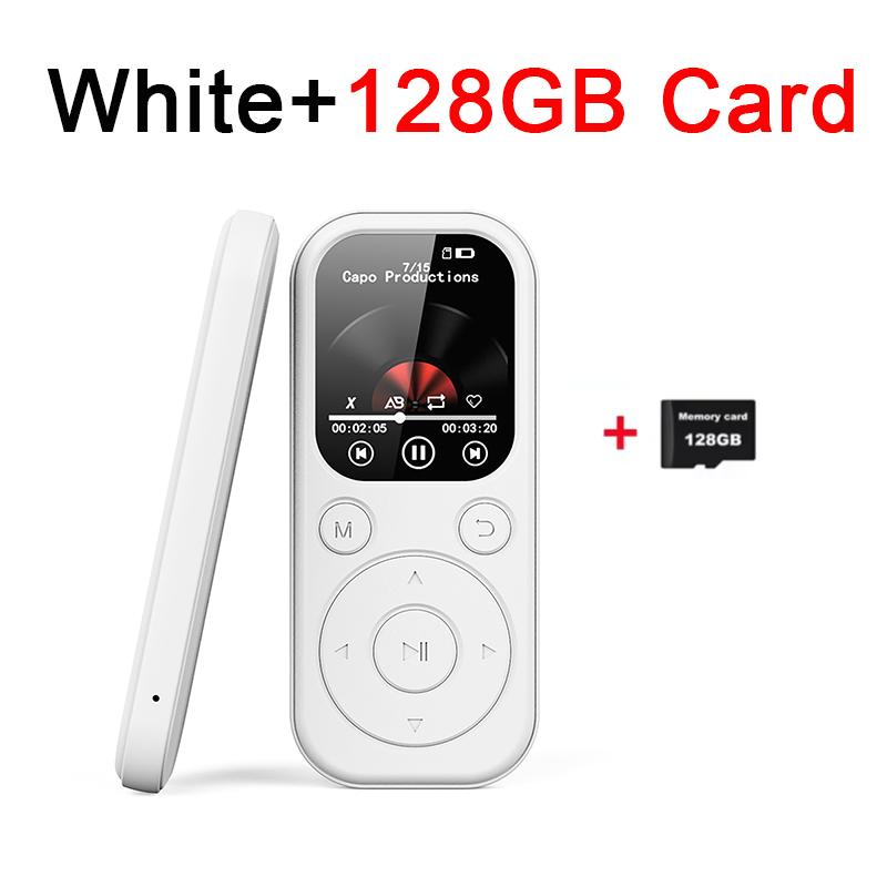 Portable MP3/MP4 Music Player 2.01-inch IPS High Definition Screen Bluetooth 5.4 Compatible eBook Recording Walkman FM Radio