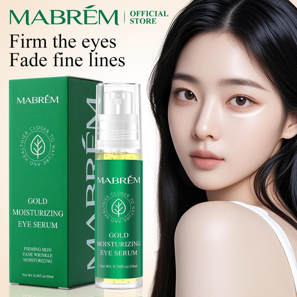 MABREM Goldene Augencreme - Anti-Falten & Feuchtigkeitsspendend 10ml