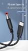 Type-C To DC5525 Power Cable, 20V 100W Fast Charging PD Trigger Cable