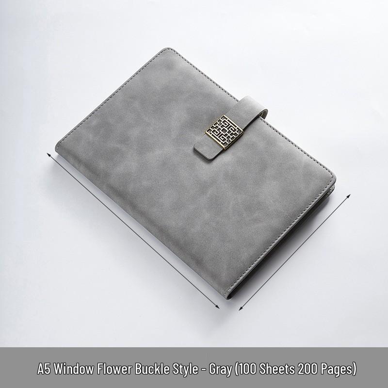 A5 Custom Logo Business Notebook Set - Premium Gift for Office Meetings