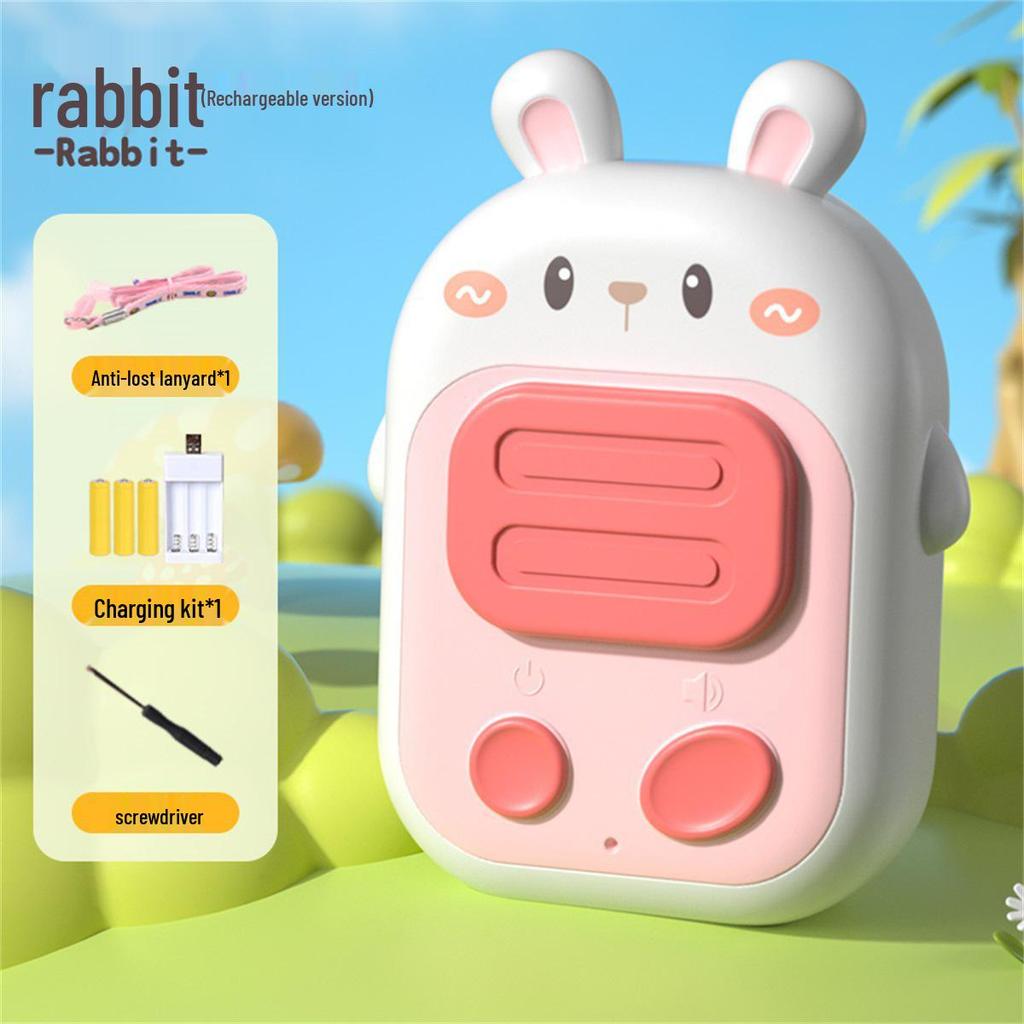 Kids' Outdoor Cartoon Walkie-Talkie: Long-Range Wireless Toy for Parent-Child Interaction