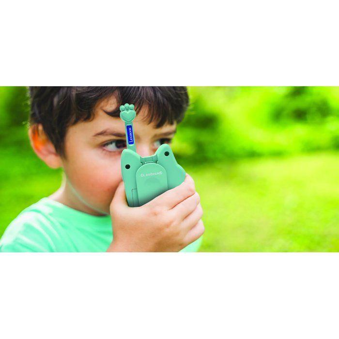 Lexibook, Gabby et la Maison Magique, Talkies-Walkies 500m, Jeu de Communication pour Enfant, 2 canaux de Communication, Piles