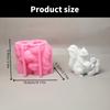 Squirrels Animal Statue Silicone Candle Molds for Epoxy Resin Candle Soap Making Home Decoration Gypsum Silicone Molds