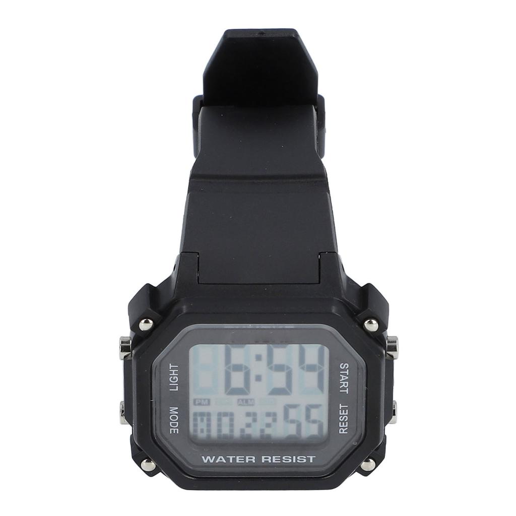 Unisex Digital Watch LED Luminous Stopwatch Chronograph Alarm Shock and Drop Resistant 50M