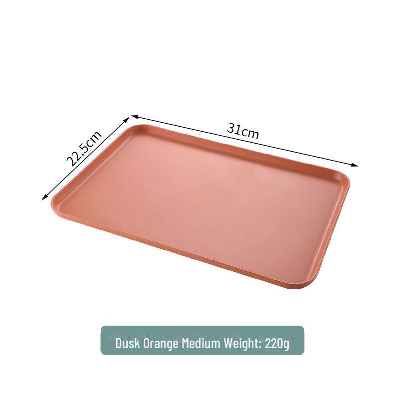 

Пластиковый прямоугольный поднос для чая в скандинавском стиле для дома, гостиной, ресторана или детского сада