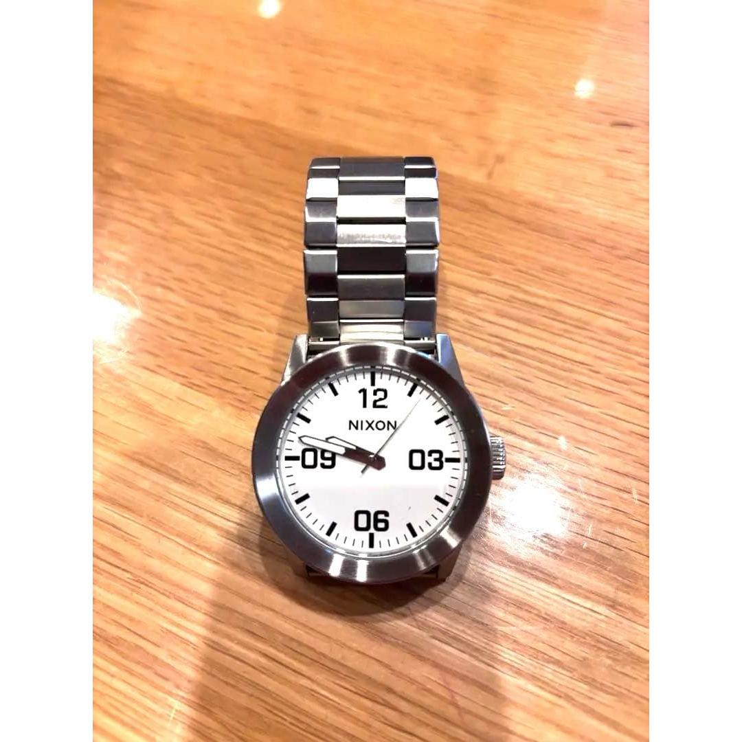 Used NIXON THE PRIVATE SS White