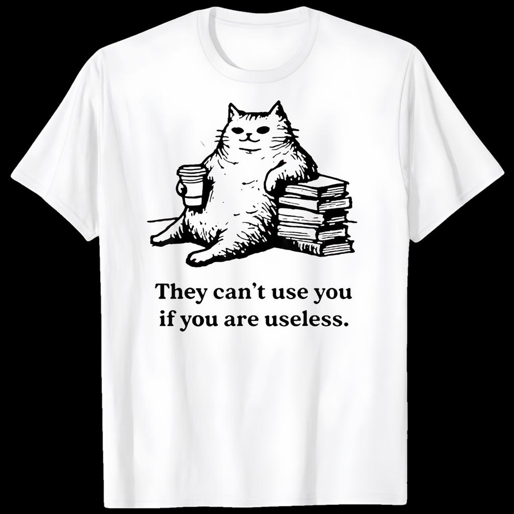 THEY CAN USE YOU WHITE T-Shirt T7