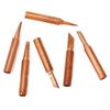 6pc Lead-Soldering Solder Iron Tips 900M-T For 936 937 938 969 8586 852D P#