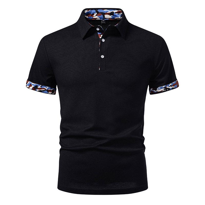 Mens Summer Tops Camisa Polo Hombre 2026 Vintage Short Sleeve Patchwork Color Polos Tee Shirt Homme De Luxe Camisetas Golf Tops