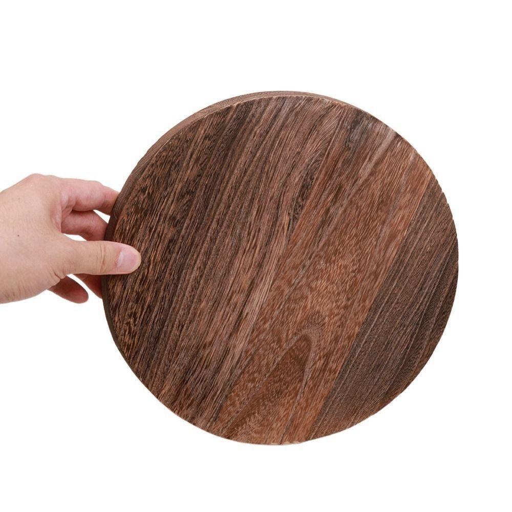 Decor for Farmhouse Tableware Unbreakable Food Dinner Plate Serving Tray Storage Tray Candle Holder