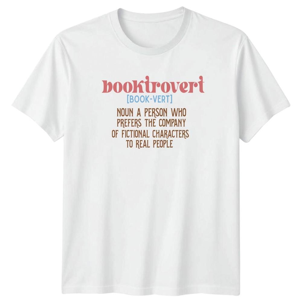 Booktrovert Book Vert Noun A TShirt Introvert Book Lover Reading Books S