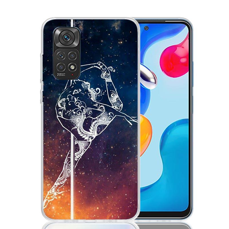 Pole Dancer Dancing Phone Case For Xiaomi Redmi Note 13 14 15 Pro Plus 12S 12 14S 11S 11E 10 10S 11 11T 5G 4G Cover Coque Redmi
