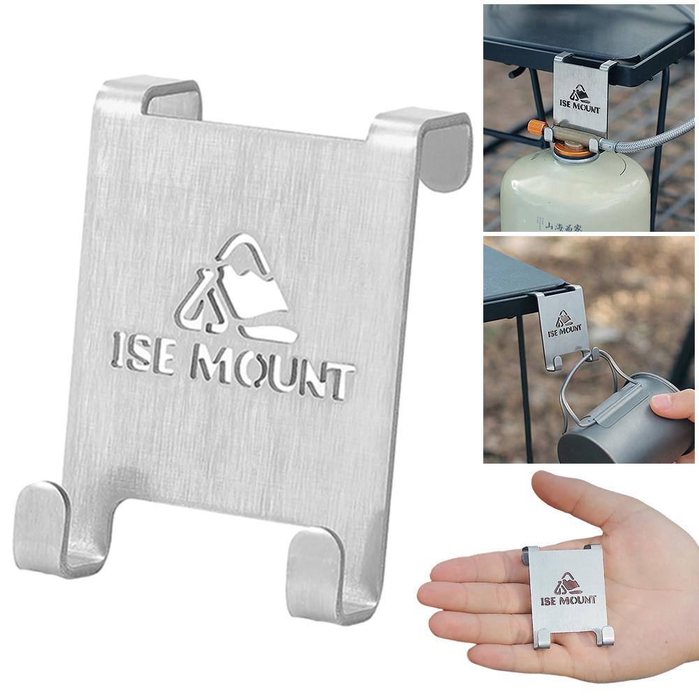 

Outdoor Canister Hanging Hook Metal Butane Gas Tank Hanger Clip Portable Tank Hanger Hook Camping Accessories