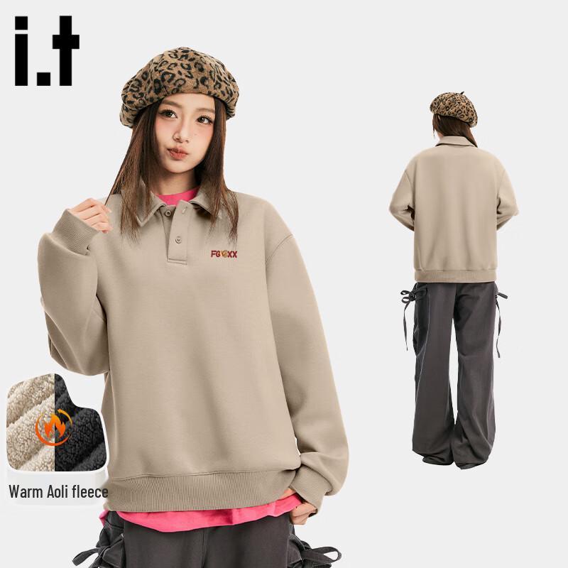 

Fingercroxx Men s Fleece-Lined Collared Sweatshirt XL