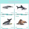 Lebendige Ozeantierfiguren Komplettes Set Mit Haien Schildkröten Delfinen Pinguinen Und Krabben Für Fantasievolles Spielen
