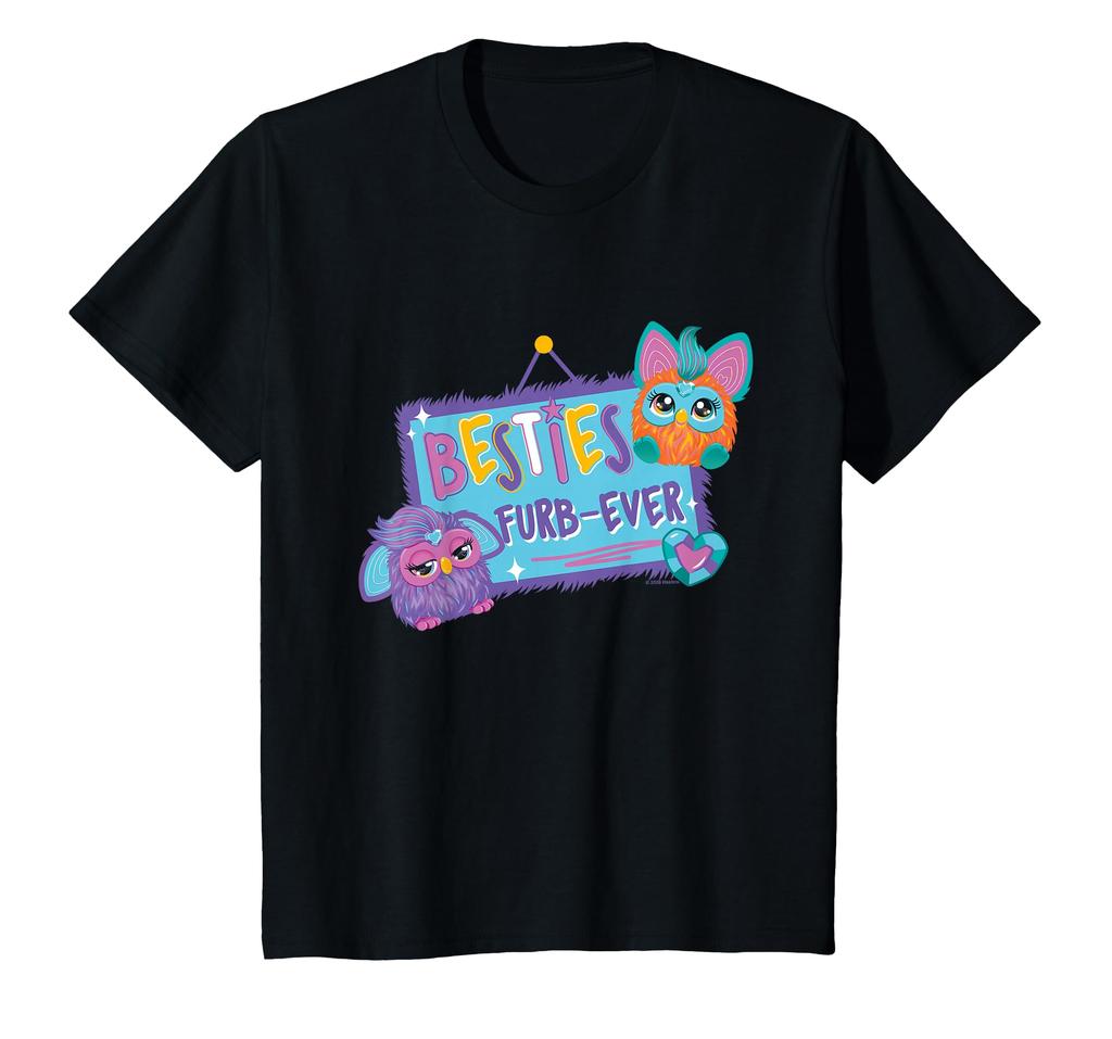 Kids Furby Friends Besties Furb-Ever 90s Toy Kids T-Shirt