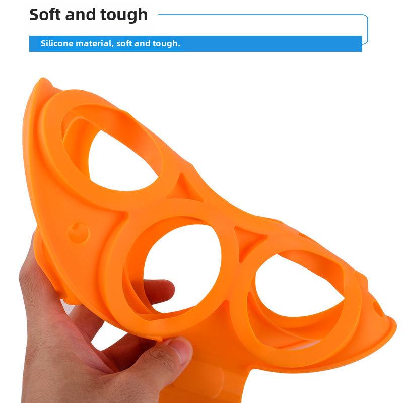 Tianlin Silicone 7-Hole Omelette & Pancake Mold - High Temp Resistant Kitchen Tool