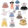 Cute Doll Lovely Clothes 21 Detachable Joints Accessories Doll Dresses Skirt  for 30cm 1/6 BJD Doll