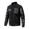 Herfst Winter Trendy Heren Baseballjack Amerikaanse Stijl Geborduurd Casual Los Grote Maat Bovenkleding voor Jonge Mannen