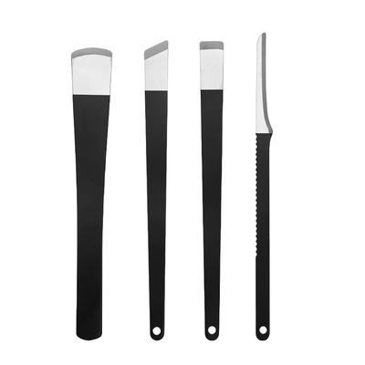4Pcs Pedicure Set Nail Trimming Tools, Callus Remover Corn Cutter Dead Skin Scraper Trimmer Blades for Torenail Care