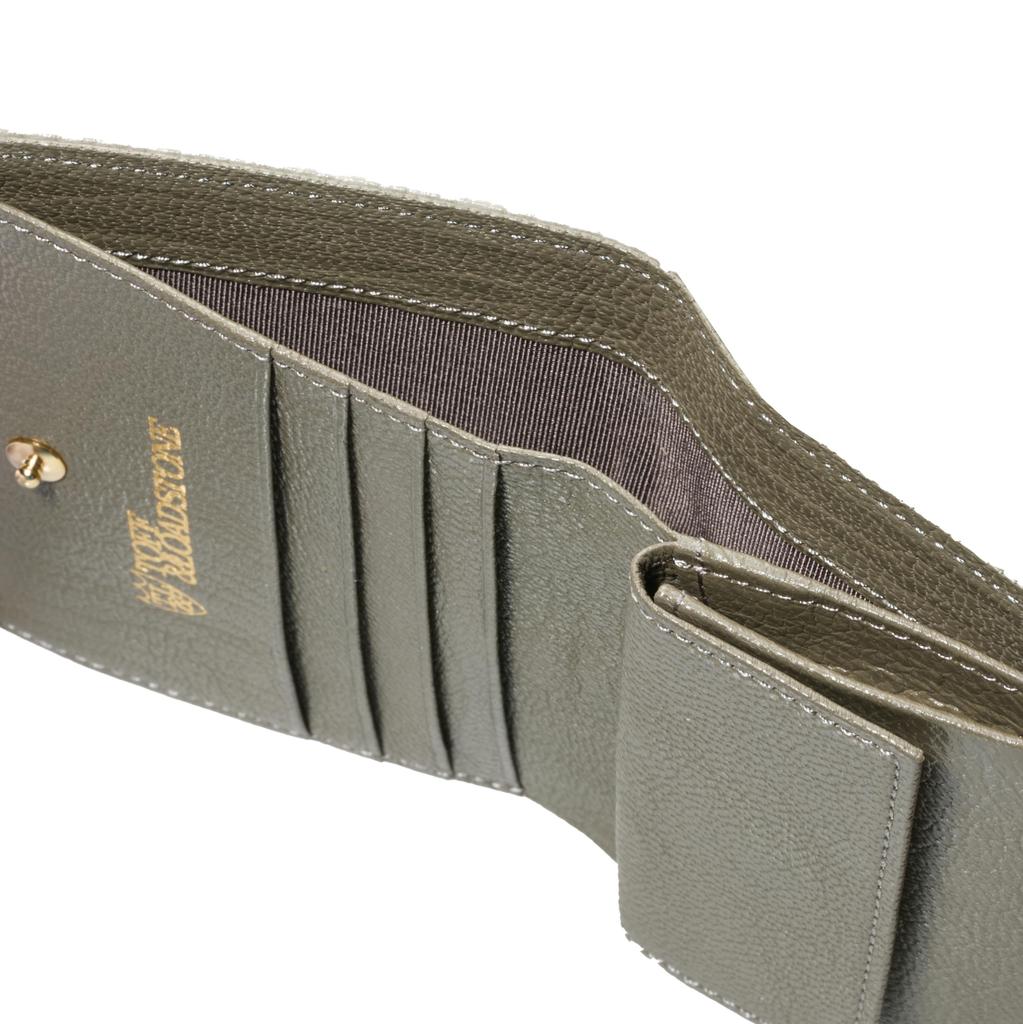 [Toff and Loadstone] Rosette Folded Wallet Lizard