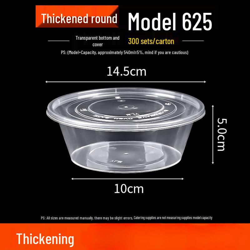 

Disposable Food-Grade Plastic Takeout Boxes