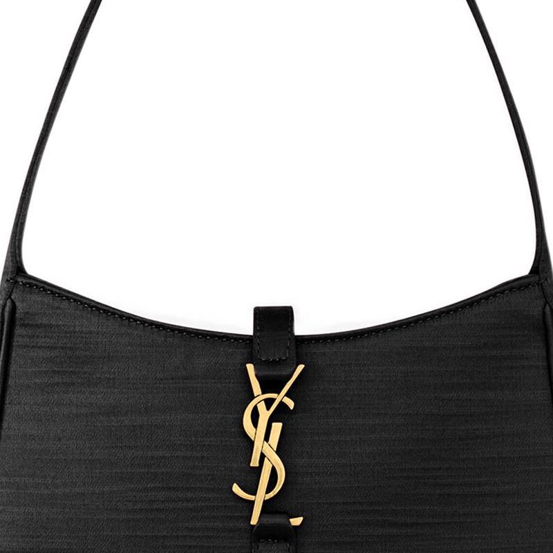 Saint Laurent Mini Hobo Bag Black Women Top_handle 710318-FABQY-1000