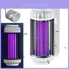 Elegant White Mosquito Killer Lamp Usb Rechargeable Portable Home Dorm Use