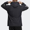 adidas Jackets Men's Black Hooded Moderate Other HC9962