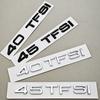 Für 40 TFSI A3 A4 A5 Q3 Q5 45 TFSI A4 A5 A6 A7 Q5 Q7 Q8 Außen Zubehör ABS Auto Buchstaben Heckklappen Emblem Aufkleber