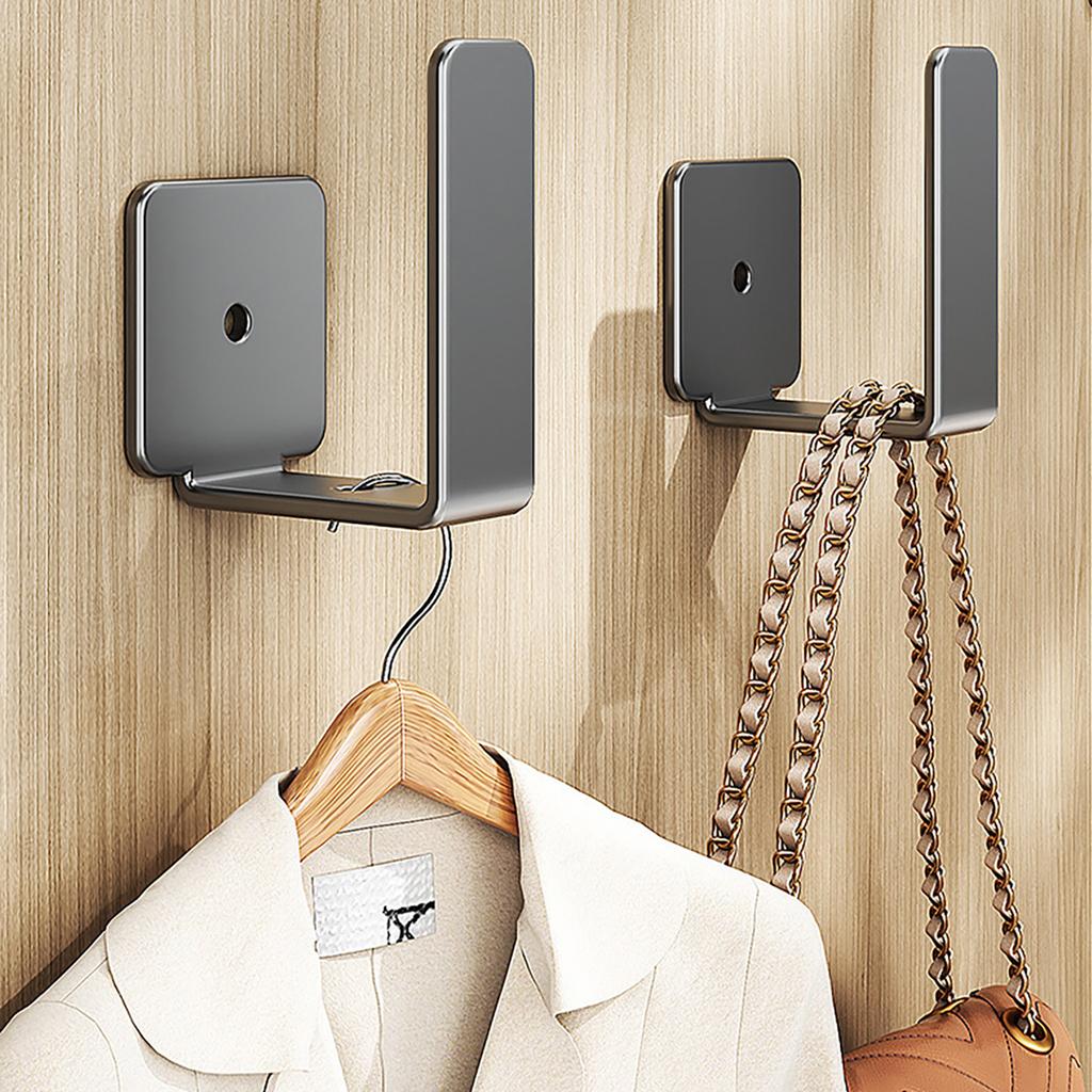 2Pcs Living Room Router Storage Rack Wall Mounted WiFi Devices Fixture Support Set-Top Box Extension Socket Placement Bracket