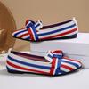 Women Flats Shoes New Ballet Flat Loafers Pointed Toe Barefoot Slip-on Shoes Casual Low Heel Luxury Brand Butterfly Woman Shoes
