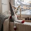 Long-legged Plush Gnome Christmas Doll Decoration, Long Leg Soft Swedish Figurine, Window Decoration Holiday Stuffed Elf Dwarf Ornament for