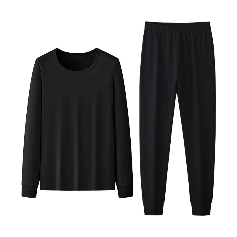 

Pure Cotton Flannel Women s Seamless Base Layer Set: Breathable, Warm Underwear for Autumn and Winter XL (121-140 lbs)