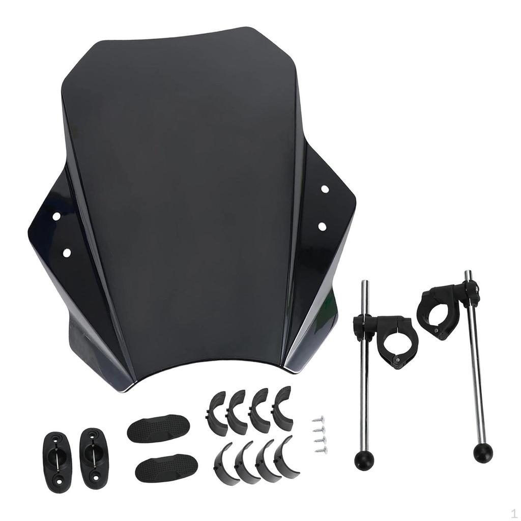 Motorcycle Windshield Accessories Adjustable Compatible Protection Simple Installation Repair Parts