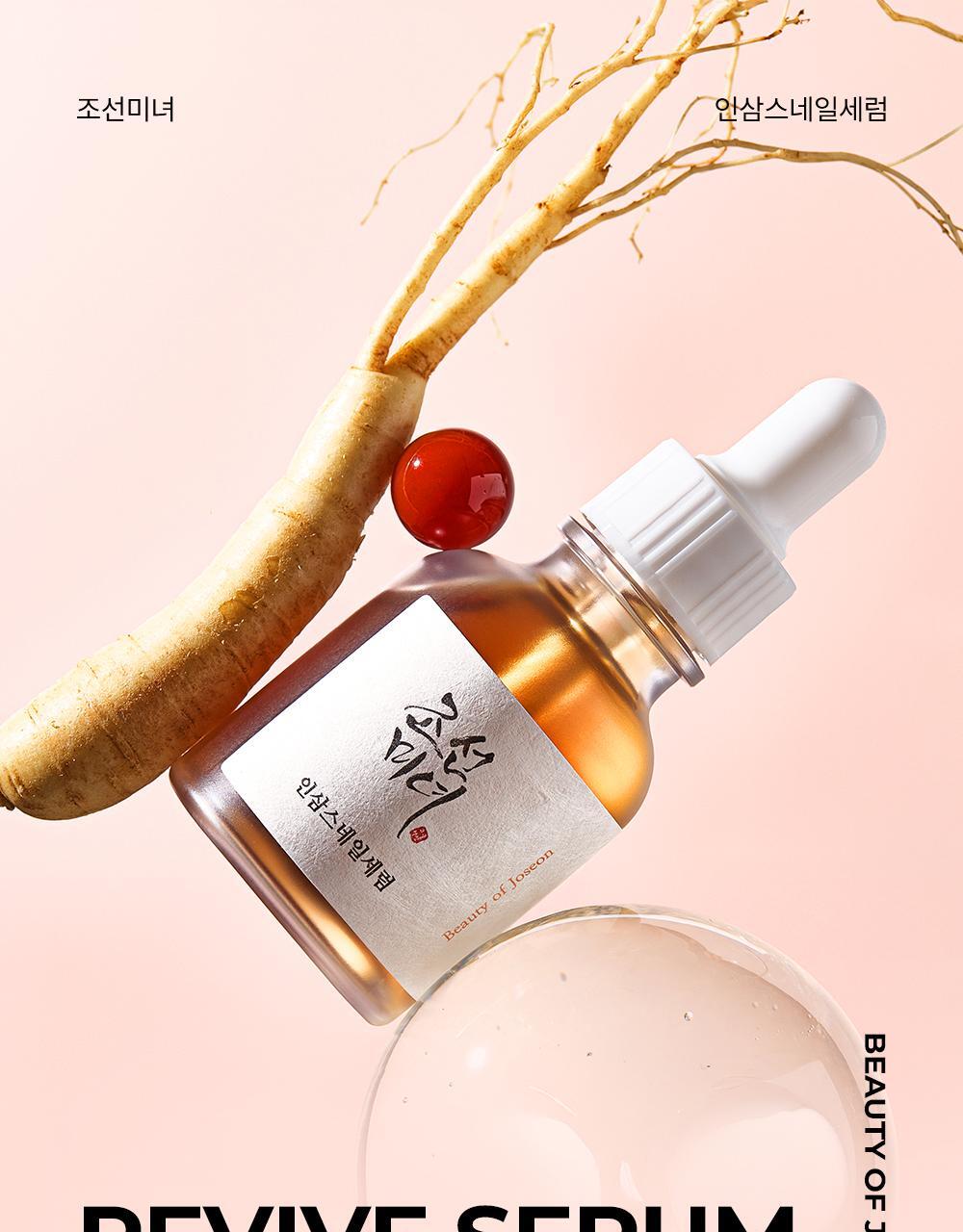 

Beauty of Joseon Revive Serum: Женьшень + муцин улитки (30мл)
