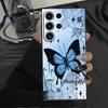 Creative Cartoon Butterfly Case for Samsung Galaxy S26 Ultra S24 Note 20 8 9 10 S10 S9 S21 FE S23 S20 Ultra S25 Plus Funda Phone