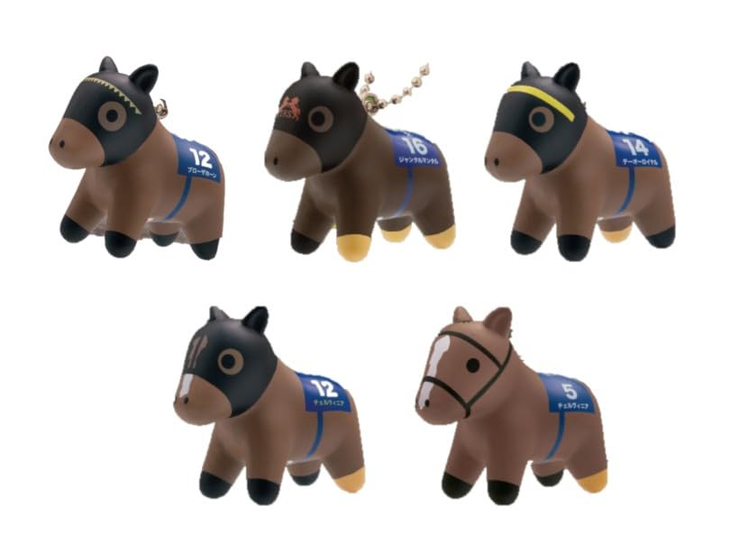

Super Thoroughbred Series Figure Mascot Vol. 20 [Complete Set of 5] Gacha
