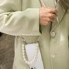 Pearl Bracelets Chain Case with Lanyard Aesthetic Luxury Phone Case for iPhone 17 16 15 14 13 12 11 Pro Max Back Cover