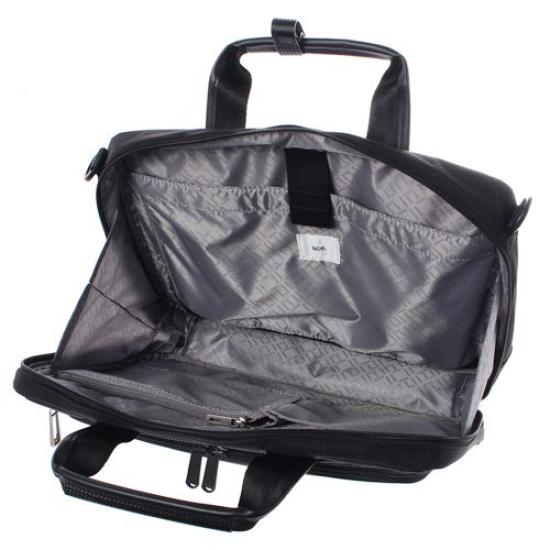 Ace Gene Flexlite Fit Lightweight Business Bag, 38cm, A4 Size, One Compartment, PC Storage, 54557 01 (Black)