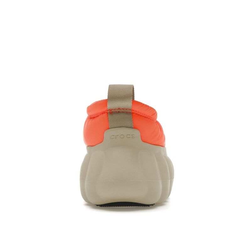 Crocs Overpuff Shorty Shoes Shocking Orange Multi Unisex 210668-85G