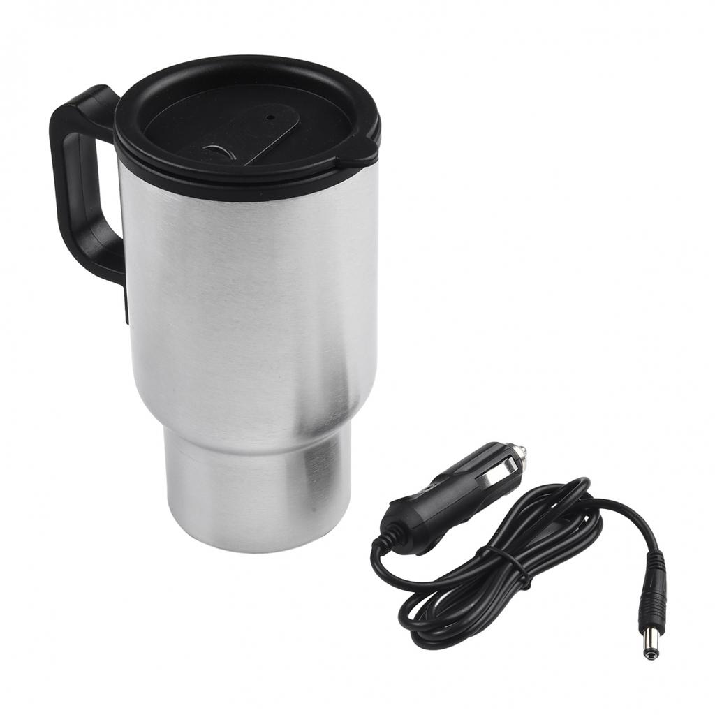 Car Mug Electric Water Heater Travel Heated Coffee