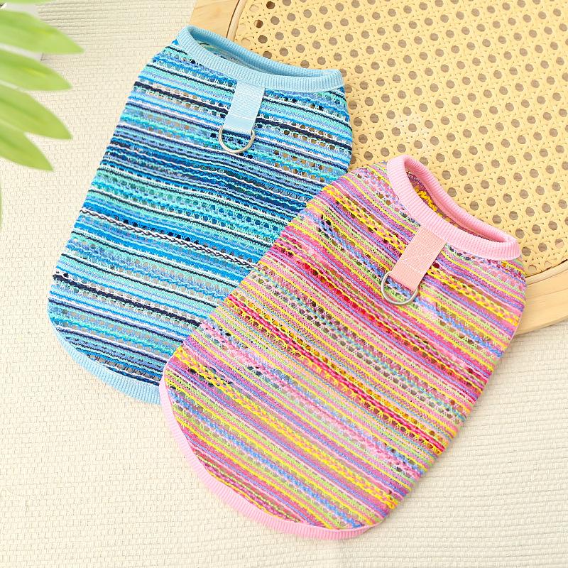 Spring and Summer Cat Vests Dog Pet Clothing Cat Pet Clothes Big Dogs Golden Retrievers Sun Protection