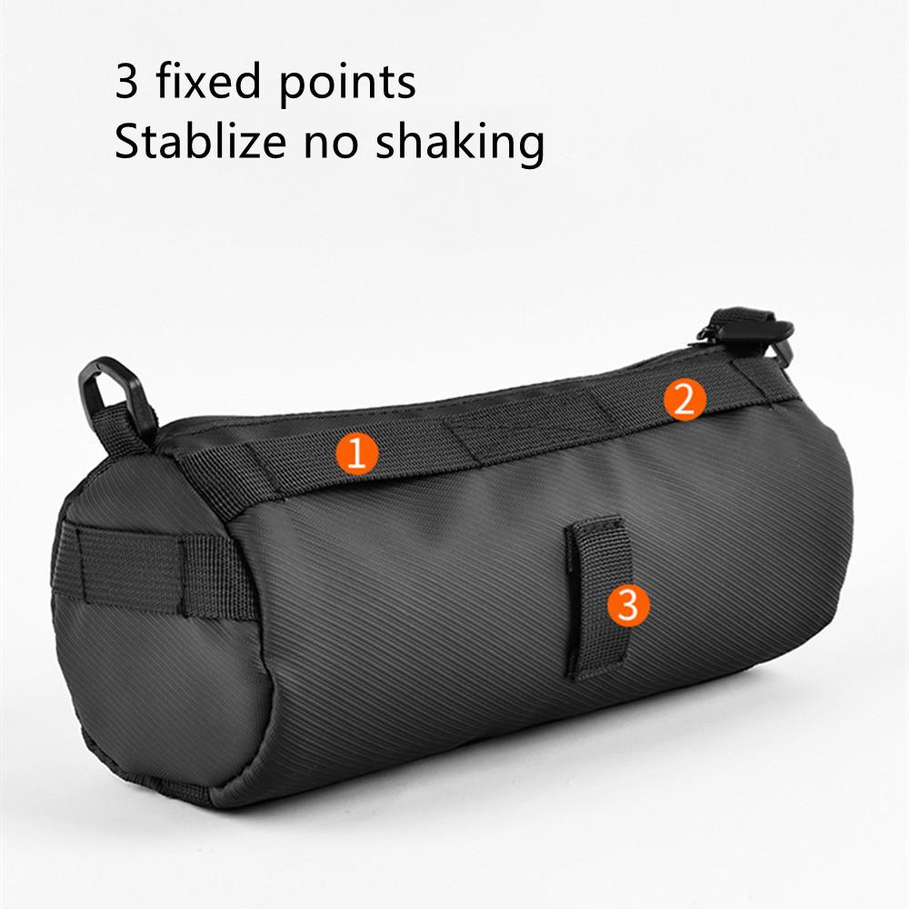 Waterproof Road Bicycle Handlebar Bag Multifunctional MTB Front Tube Bag Portable Frame Pannier Outdoor Shoulder Bag