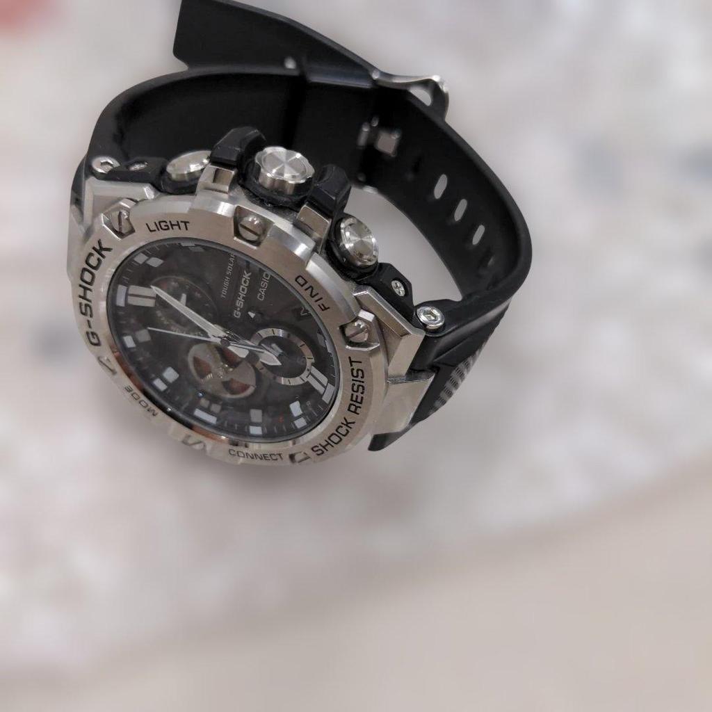 Used Good condition CASIO G-SHOCK G-STEEL men's watch