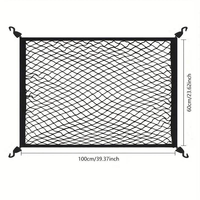 Truck Boot Fixing Net Adjustable Car Trunk Storage Net Pocket Heavy Load Non-slip Fixing Extended Protective Cover Comes