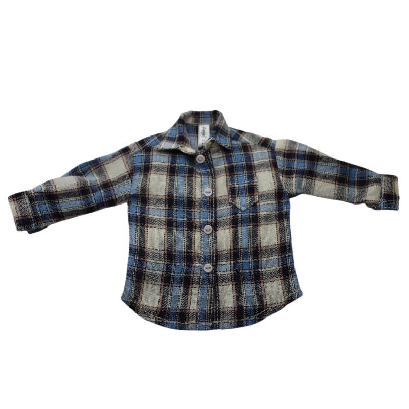 

Для одежды куклы Блайз Клетчатая рубашка Джинсы Короткие штаны для куклы Ob24 Ob22 Azone Наряд Джинсовые штаны